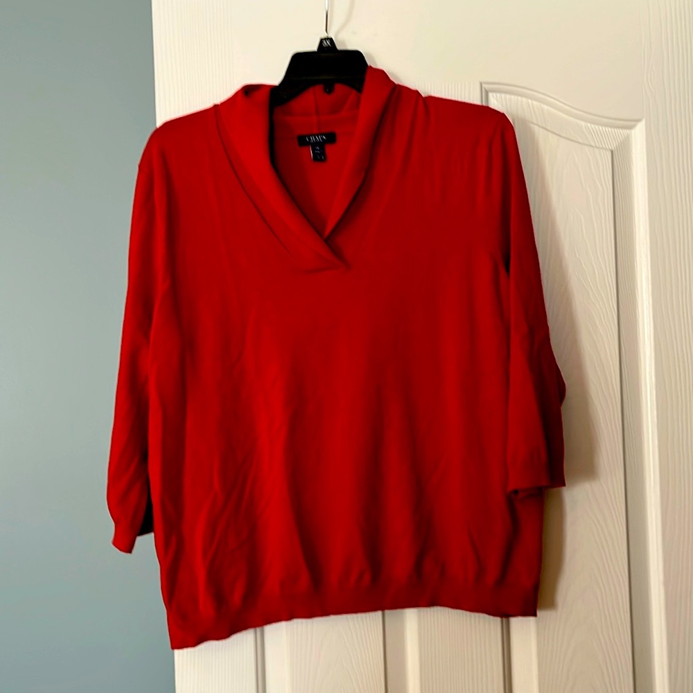 Chaps cowl neck sweater